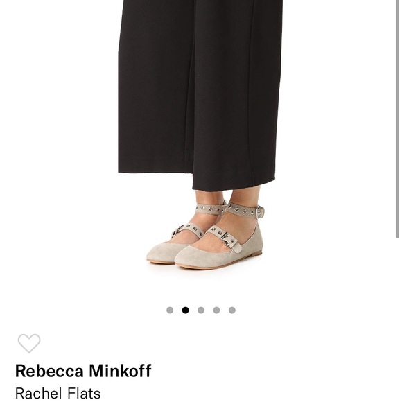 Rebecca Minkoff Suede Buckle Flat - Picture 2 of 6